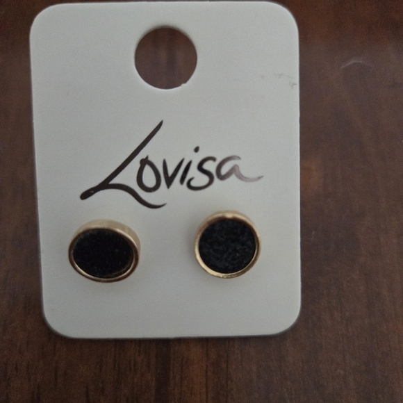 Black Earrings - Picture 2 of 2